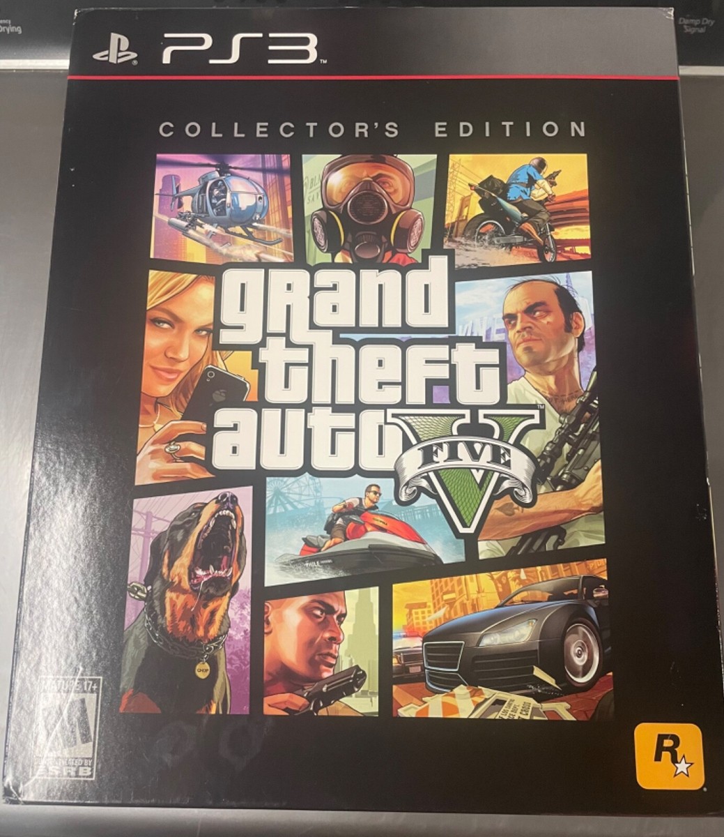 Grand Theft Auto 5 V Collector's Edition (Sony PlayStation 3