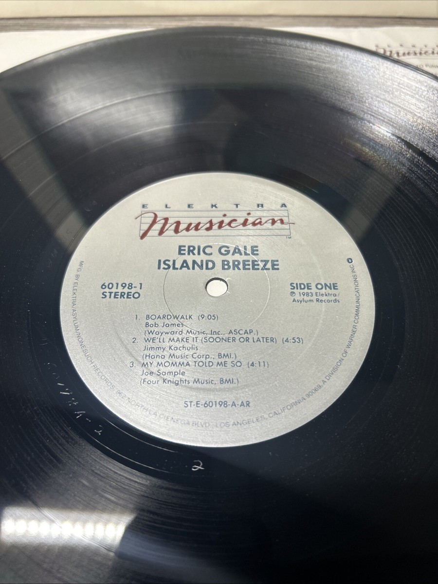 Eric Gale - Island Breeze - Vintage Vinyl Record LP 60198-1 - w