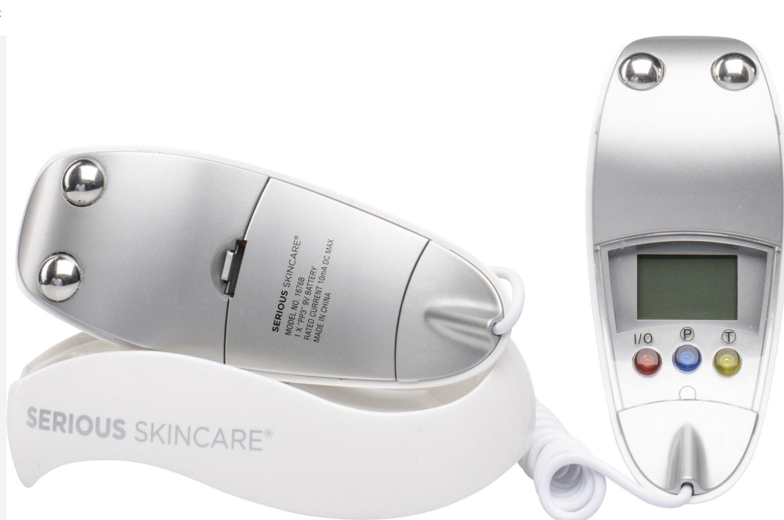 SERIOUS Skincare Microcurrent Egg Facial Toning System New ANTIAGING