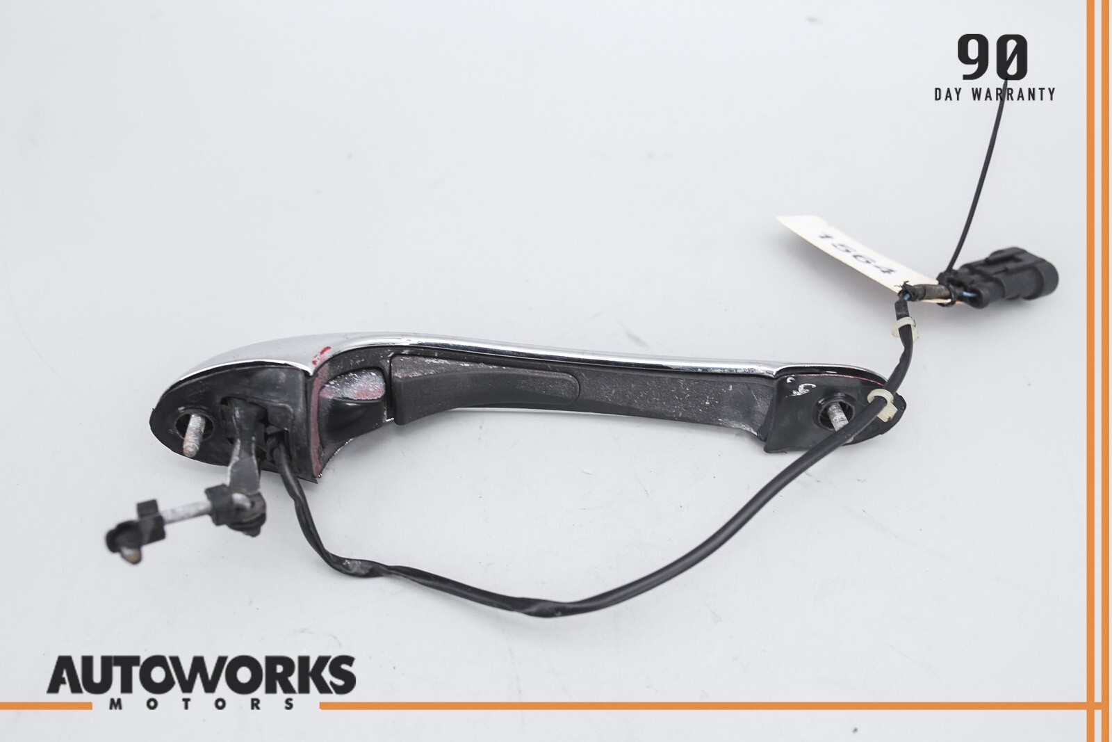 03-13 Maserati Quattroporte M139 Front Left Side Exterior Door Handle Chrome OEM