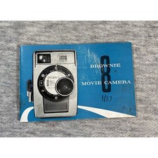 Kodak Brownie 8 movie camera f/2.7 Instruction Book Paperback