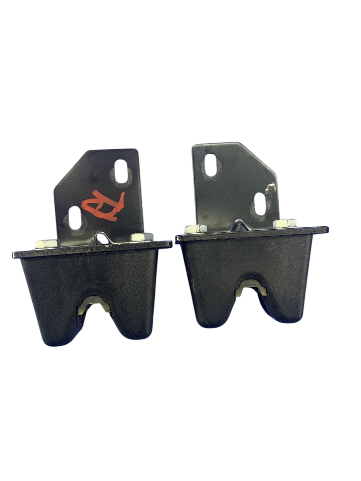 2013 FERRARI CALIFORNIA REAR RIGHT LEFT TRUNK LID LATCH MOUNT BRACKET OEM