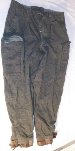 Military Army WWII Wool Pants 