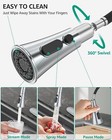 Mbillion Kitchen Faucet with Pull Down Sprayer Polished Chrome 1-3 Hole Put Out — photo 5