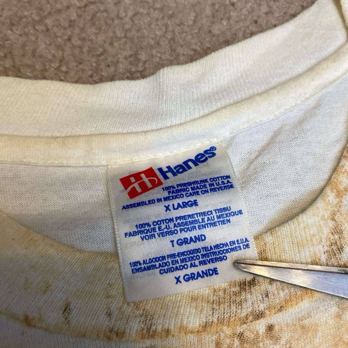 Vintage 1995 Extreme Band “Punchline” All Over Print Tour Shirt Sz