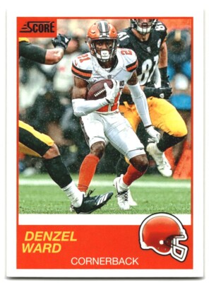 2019 Panini Score Denzel Ward #108 Cleveland Browns