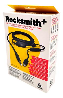 Ubisoft Rocksmith Real Tone Cable - 6,35mm Klinkenstecker - Kabellänge ca. 3,4m