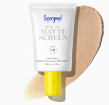 Supergoop Mineral Mattescreen SPF 40  20ml - ...