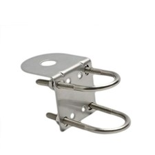Stainless Steel Antenna Mount Bracket with U Bolts for Ham UHF VHF CB Cellula...