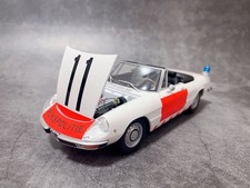 Minichamps Alfa Romeo Spider 2000 Police Car White Red 1/18 Model