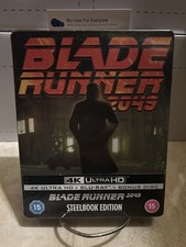 Blade Runner 2049 4K SteelBook UHD Blu-ray UK 2017 No Dent - Ships Next Day