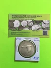 1867-1967 Canadian Centennial Silver Dollar Flying Goose .8 Silver AG.