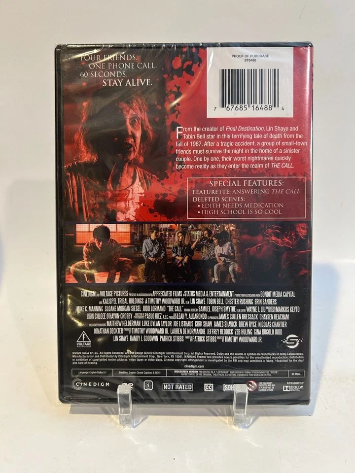The Call (DVD, 2020) BRAND NEW - Image 2 of 2