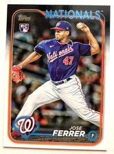 JOSE FERRER ROOKIE • 2024 Topps #85 • SHARP NEW SEATTLE MARINERS RC!!!