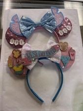 FOERAN Disney Lilo And Stitch Minnie Mouse Ears Sparkle Adult And Best Day Ever