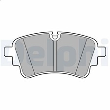 Bremsbelagsatz, Scheibenbremse DELPHI LP3670 AUDI A5 (F53, F5P) 2 2016-202