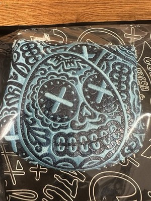 Hatch Golf SNAKESKIN SUGAR SKULL csm COVER Blue Putter Headcover Noob df3 lab