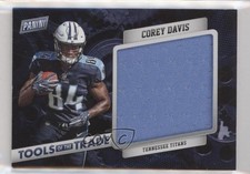 2017 Panini Black Friday Tools of the Trade Corey Davis #TTF-CD 8x7