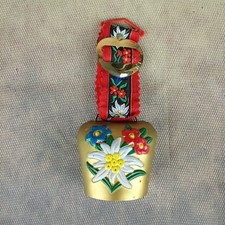 ⭐ Vintage Swiss Souvenir Cow Bell