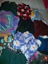 ML's Medium to Large Dog Fleece Sweaters Handmade 55 years' experience