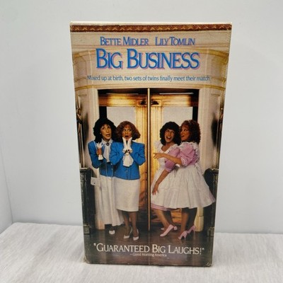 Touchstone BIG BUSINESS (VHS,1990) BETTE MIDLER LILY TOMLIN