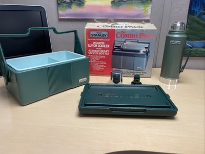 Vintage STANLEY ALADDIN Insulated Lunch Box Cooler Thermos