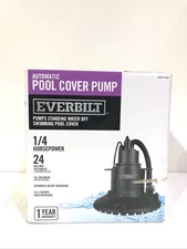 Everbilt 1/4 HP Submersible Pool Cover Pump HDPCP25 SEALED