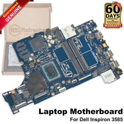 Dell Inspiron 3585 Motherboard Ryzen 5 2500U 2.0GHz UMA Radeon LA-F121P PV8CV