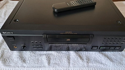 SONY CDP-XA2 ES CD-Player mit  neuer Lasereinheit und Fernbedienung