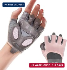 Workout Gloves for Men  Women - Fingerless Gym Gloves for Weight Lifting, Cross