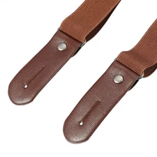 Adult Button Buckles Suspenders Adjustable Belts Pants Trousers Braces Elast DSO