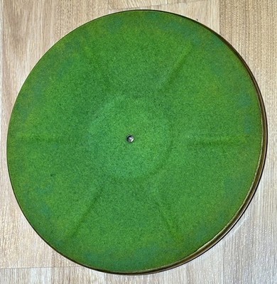 Antique Edison Diamond Disc Phonograph Record Plate Platter Vintage Player