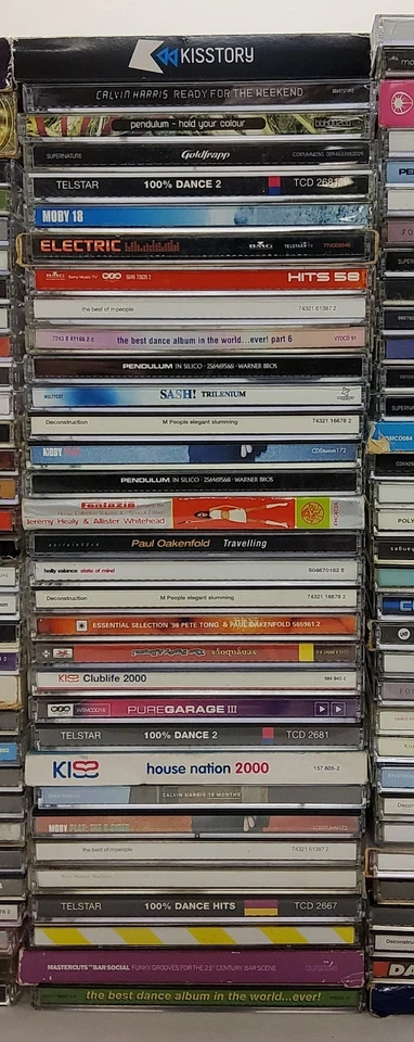 140 x Dance CD Joblot- *UNCHECKED RAW STOCK, SEE DESCRIPTION* 21 - Image 3 of 4