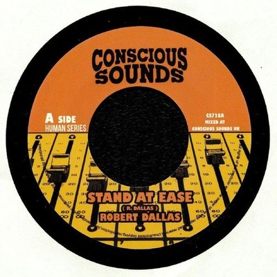 Robert Dallas / Dub Marta meets Zinx - Stand At Ease /  Stand At Dub (7'', Sin...