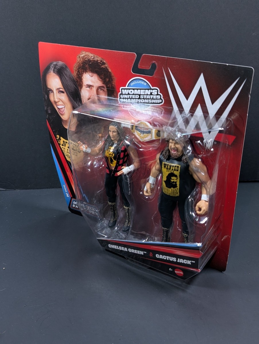 WWE MATTEL Chelsea Green & Cactus Jack MAIN EVENT SHOWDOWN Series