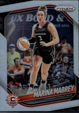 2025 Panini Prizm WNBA - Marina Mabrey - #18 Silver Prizms Connecticut Sun
