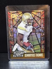 Panini 2015 Prizm Draft Picks Stained Glass Demaryius Thomas Georgia Tech #8