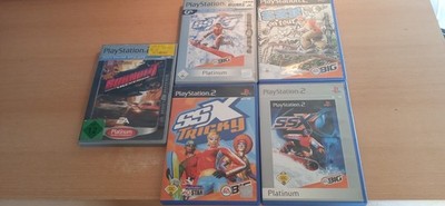 5 PS2 Spiele (SSX, SSX Tricky, SSX3, SSX on tour und Burnout Revenge)
