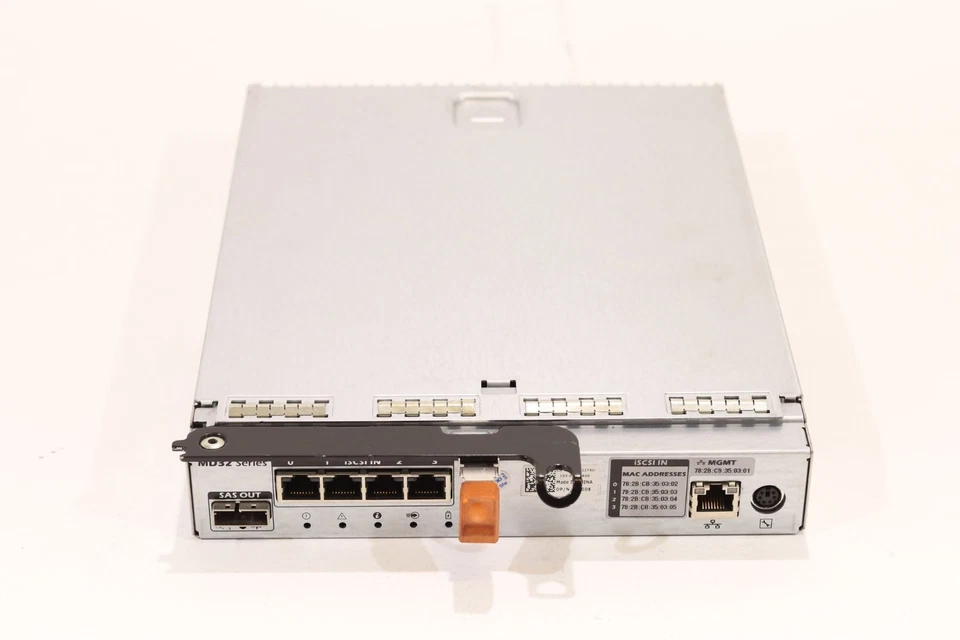 Dell PowerVault MD3200i iSCSI 4-Port Controller Module Dell P/N: 0770D8 Tested - Image 2 of 4