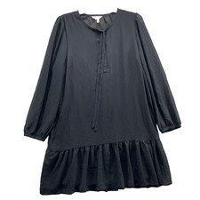 Draper James Drop Waist Dress Womens Large Boho Goth Minimalist Corporate Modest