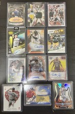 HUGE LOT OF 12 HIGH END SPORTS CARDS, RC, NUMBERED, PATCH, AUTOS, SP, INVEST🔥📈