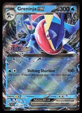 Carta Pokémon Promo Greninja ex 041/142 Holo Corona Stellare Stampata