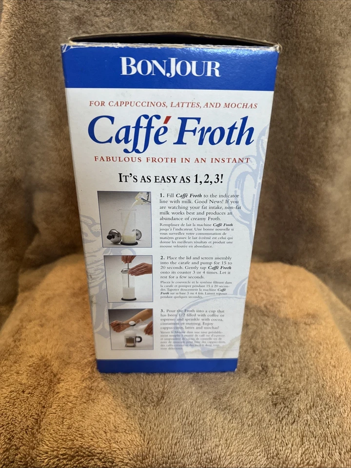 NIB Caffe’ Froth For Cappuccinos Lattes And Mochas Fabulous Froth In An Instant - Image 4 of 4