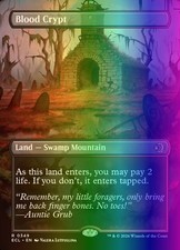 MTG Magic the Gathering Blood Crypt (349/451) Lorwyn Eclipsed LP FOIL