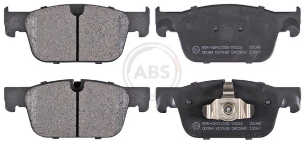 A.B.S. Bremsbelagsatz Scheibenbremse 35168 FüR 235 S90 234 Volvo V60 S60 XC60 2-image