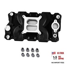 7501 2026 Intake Manifold Vortec Air-gap Aluminum Dual Plane Sbc Compatible 7501 2026 Intake Manifold Vortec Air-gap Aluminum Dual Plane Sbc Compatible