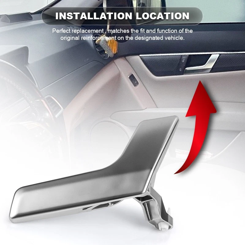 Manija de puerta interior para Mercedes-Benz W204 C250 C300 C350 C63 X204 GLK300 GLK350 Foto 4 de 4