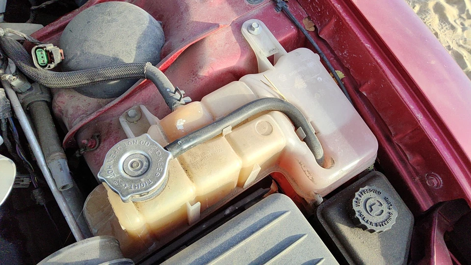 Dodge Charger 2006-2010 depósito de refrigerante radiador tanque de desbordamiento botella fabricante original Foto 3 de 4