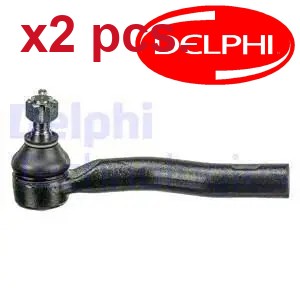 X2 PCS FRONT / OUTER TIE ROD END STEERING JOINT LEFT & RIGHT TA3274 DELPHI I - Picture 1 of 3
