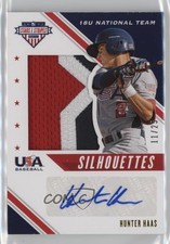 2020 Panini USA Baseball Stars & Stripes Prime 11/25 Hunter Haas Auto 0bz